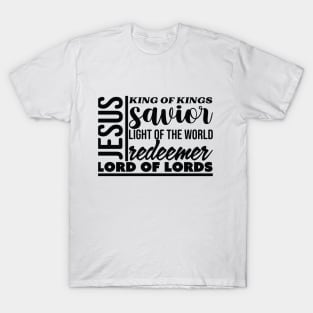 Names of Jesus T-Shirt